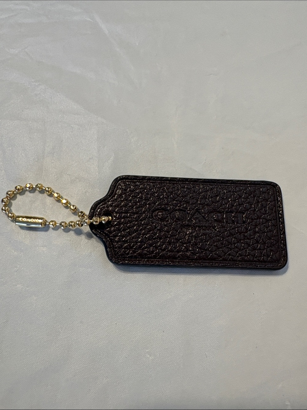 Coach Oxblood Red Leather Strap with Gold Hardware - Picture 5 of 6